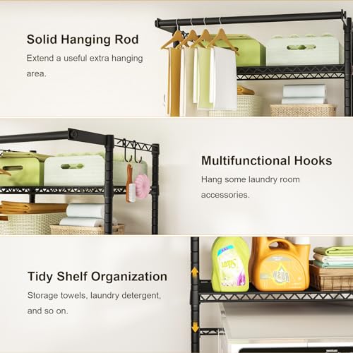 U11 Mini Over Washer and Dryer Shelves (3 Count)