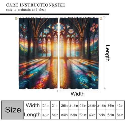 Stained Glass Curtains