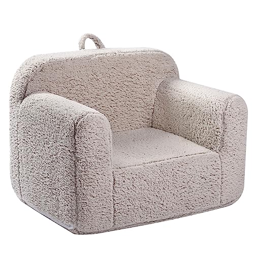 Kids Snuggly Soft Sherpa Chair