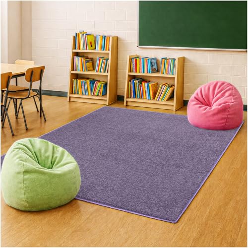 Soft & Colorful 3' Round Kids Classroom Area Rug