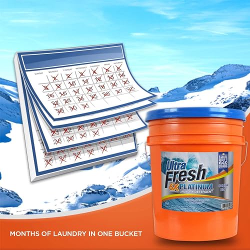 6X Platinum 5 Gal Laundry Detergent (640 Fl Oz)