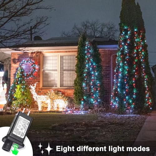 131FT 400 LED Christmas Lights Outdoor