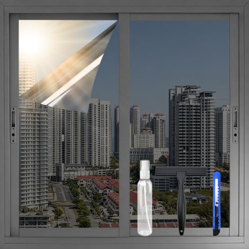 One Way Window Privacy Film with Tools