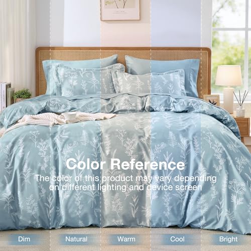 Mineral Blue Bed in a Bag Queen 7 Pieces