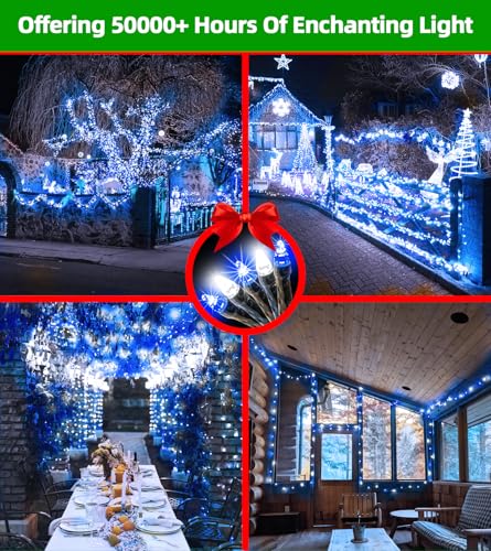 300 LED 75FT Christmas String Lights Outdoor (75 Foot)