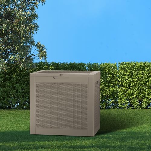 31 Gallon Deck Boxes Outdoor Waterproof