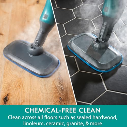 2-in-1 Steam Mop Hard Floor Cleaner