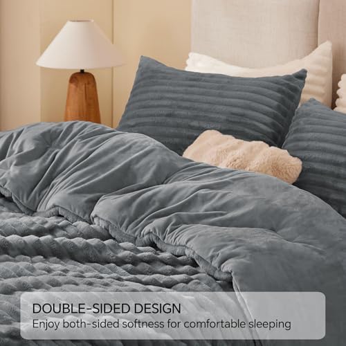 Fleece Full Comforter Set