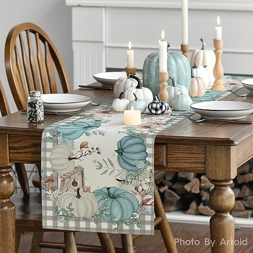 210 GSM Fall Table Runner Home Party Decor 13x72 Inch