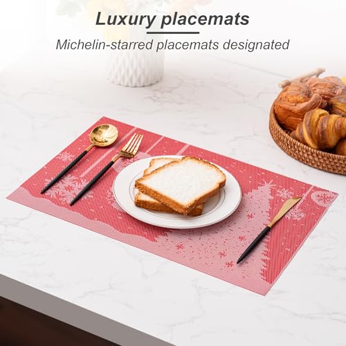Placemats Set of 6 Washable Indoor (6 Count)