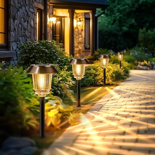 Solar Lights Outdoor Waterproof (4 Count)