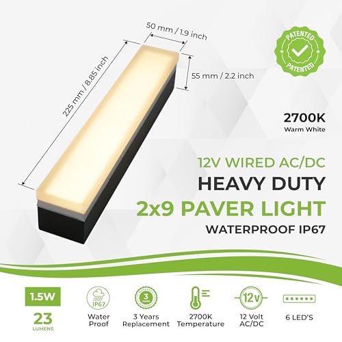 Paver Light 2x9 Inch