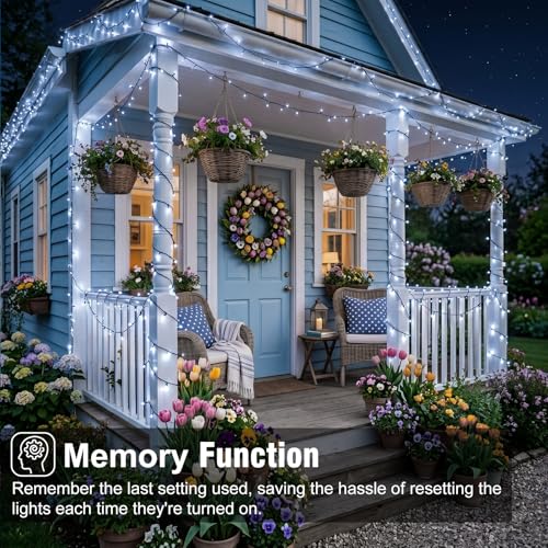100FT 300 LED Christmas Lights Outdoor