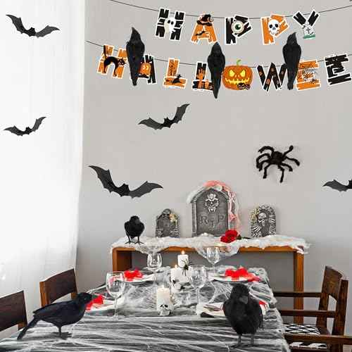 6 Pack Halloween Birds (6 Count)