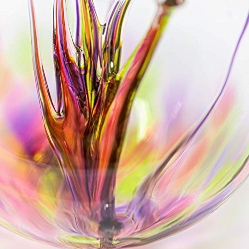 Luke Adams Handmade Glass Gazing Balls for Garden