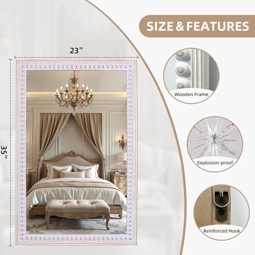 36x24 Inch Rectangle Wall Mirror