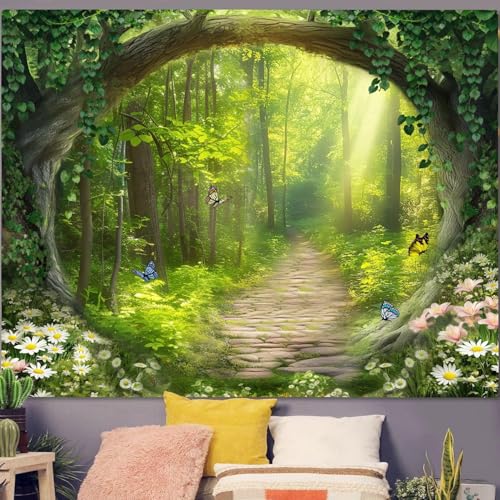 Nature Enchanted Forest Tapestry