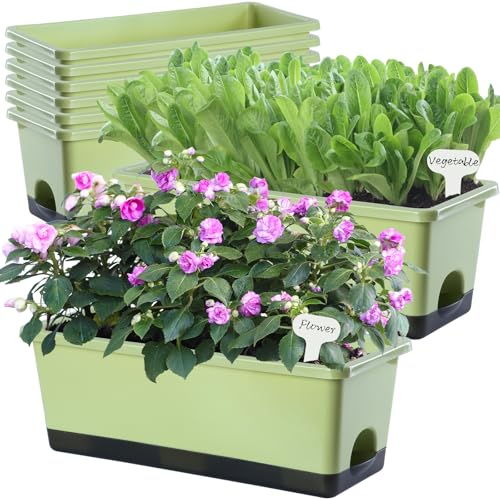 Window Box Planter 8 Pcs (8 Count)