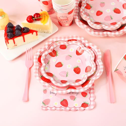 Strawberry Baby Shower Decorations for Girl