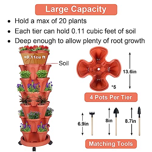 Vertical Planter Tower (2 Count)