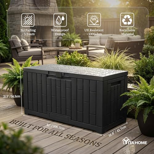 60 Gallon Resin Deck Box