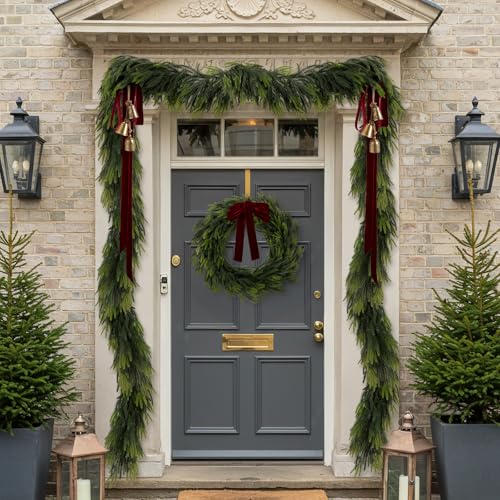 9FT Christmas Norfolk Pine Garland (36 Foot)