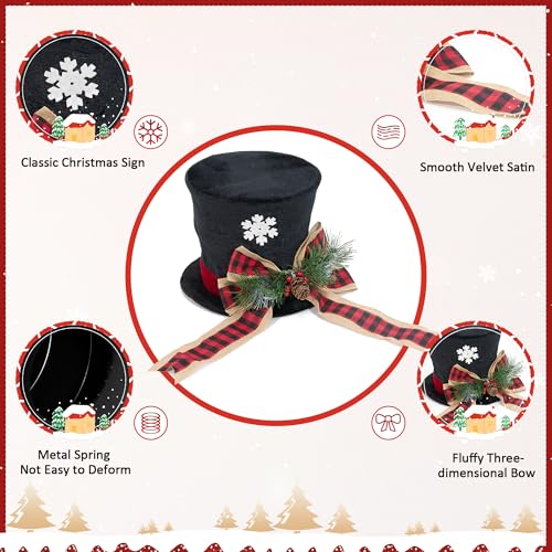 GENMOUS Christmas Hat Tree Topper