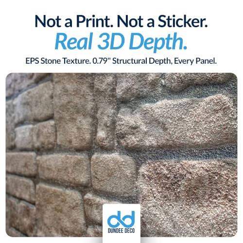 3D Wall Panels Faux Brick (27 Sq Ft)