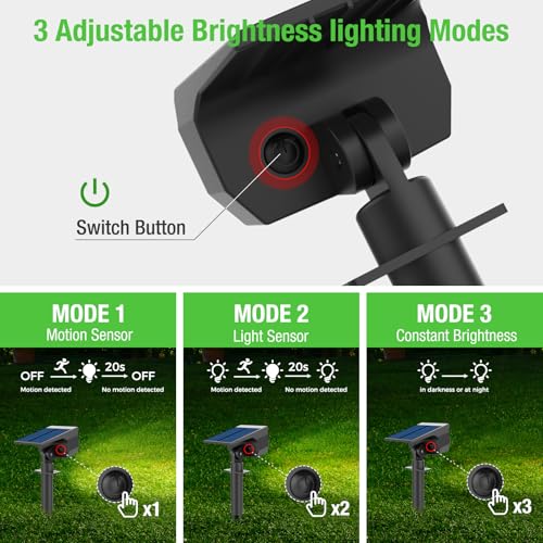 Solar Lights Outdoor Waterproof (8 Count)