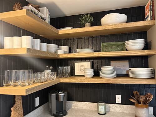 36 inch Wooden Floating Shelves for Wall