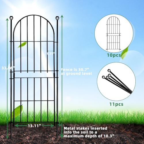 Decorative Garden Fence (17 Sq Ft)