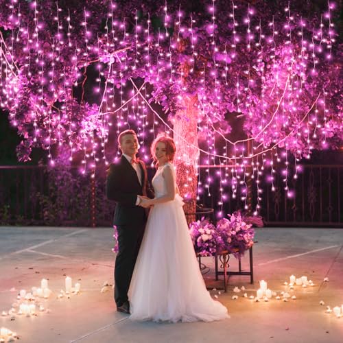 33ft Icicle Lights for Outside