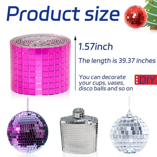 Self Adhesive Disco Ball Tiles