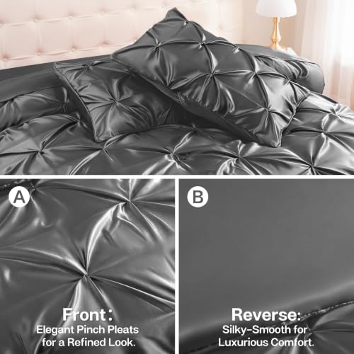 Satin California King Comforter Set