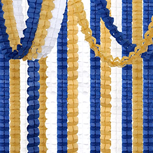 Navy Blue White (12 Count)