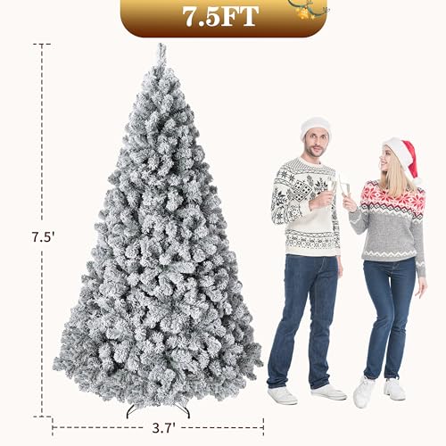 7.5Ft Pre Lit Artificial Christmas Tree