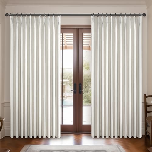 Birch 70 Inches Extra Wide 92 Inch Long Blackout Curtains 2 Panels Set