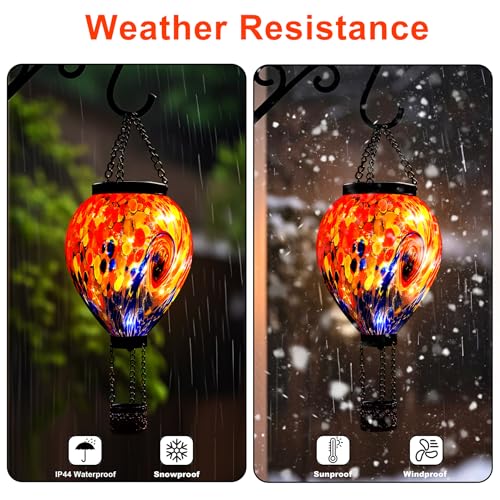 Solar Hot Air Balloon Light