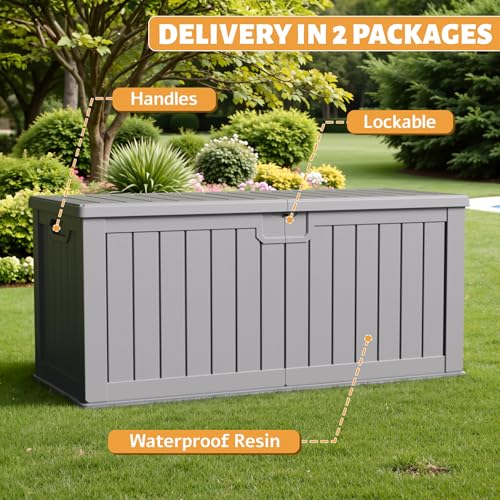 250 Gallon Resin Deck Box