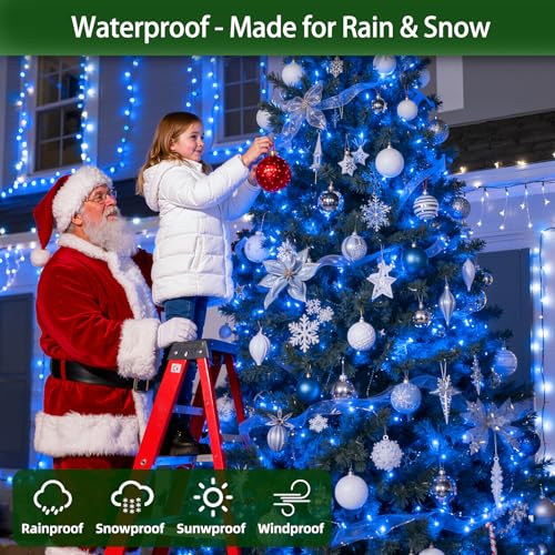 300 LED 75FT Christmas String Lights (75 Foot)