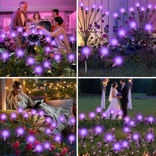 Solar Garden Lights Outdoor Waterproof (6 Count)
