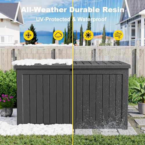 260 Gallon Outdoor Deck Box