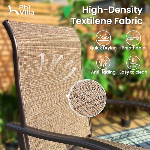 Bar Height Patio Table and Chairs 3 Piece (3 Count)