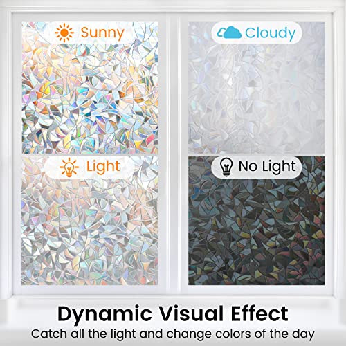 Stained Glass Window Privacy Film (19.1406 Sq Ft)