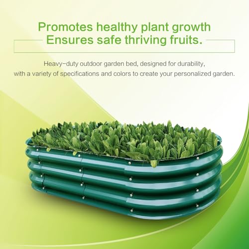 Gardmax Galvanized Raised Garden Bed