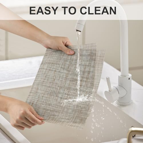 Vinyl Placemats Set of 8 (4 Count)