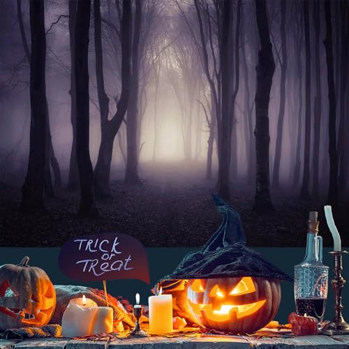 Halloween Forest Backdrop 7x5ft