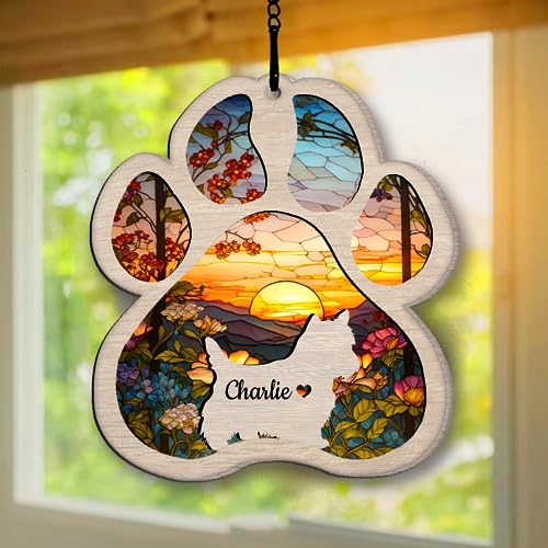 Personalized Westie Suncatcher Dog Memorial Gifts