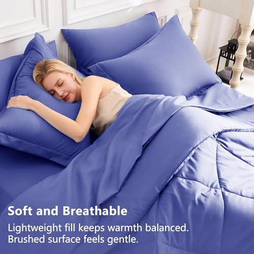 King Comforter Set 102"x90" Very Peri
