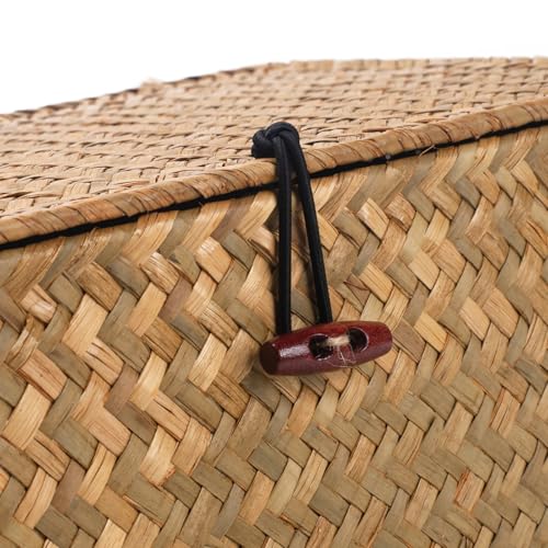 Wicker Basket with Lid (10.22 Count)